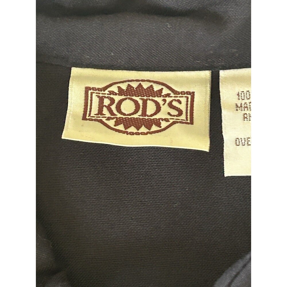 Rod’s Vintage 90’s Fringed Maxi Dress/Duster Embroidered Size XL Rodeo Cowgirl - Picture 11 of 16